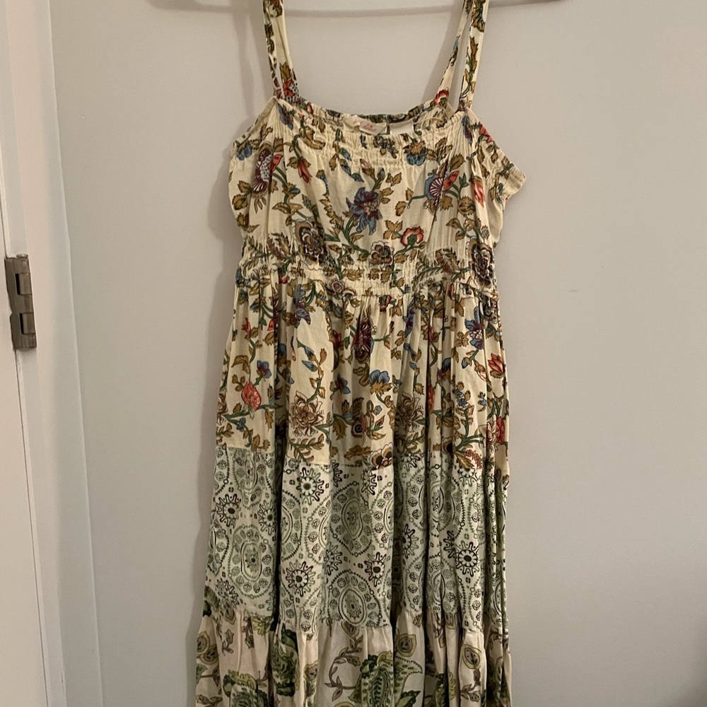 Floral Print Maxi Dress